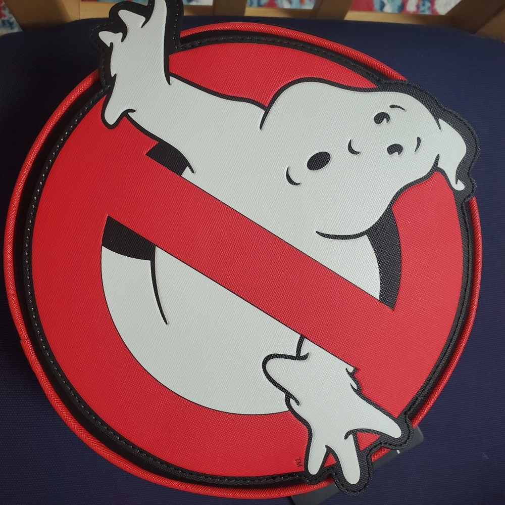 NWT Loungefly Ghostbusters Crossbody GLOW IN THE DARK bag.